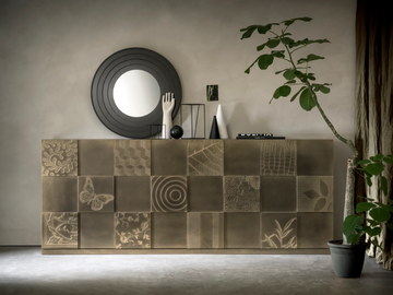 QUADRO - Sideboard with folding doors by Capo d’Opera - view 2